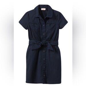 Cat & Jack Girls Short-Sleeve Safari Dress